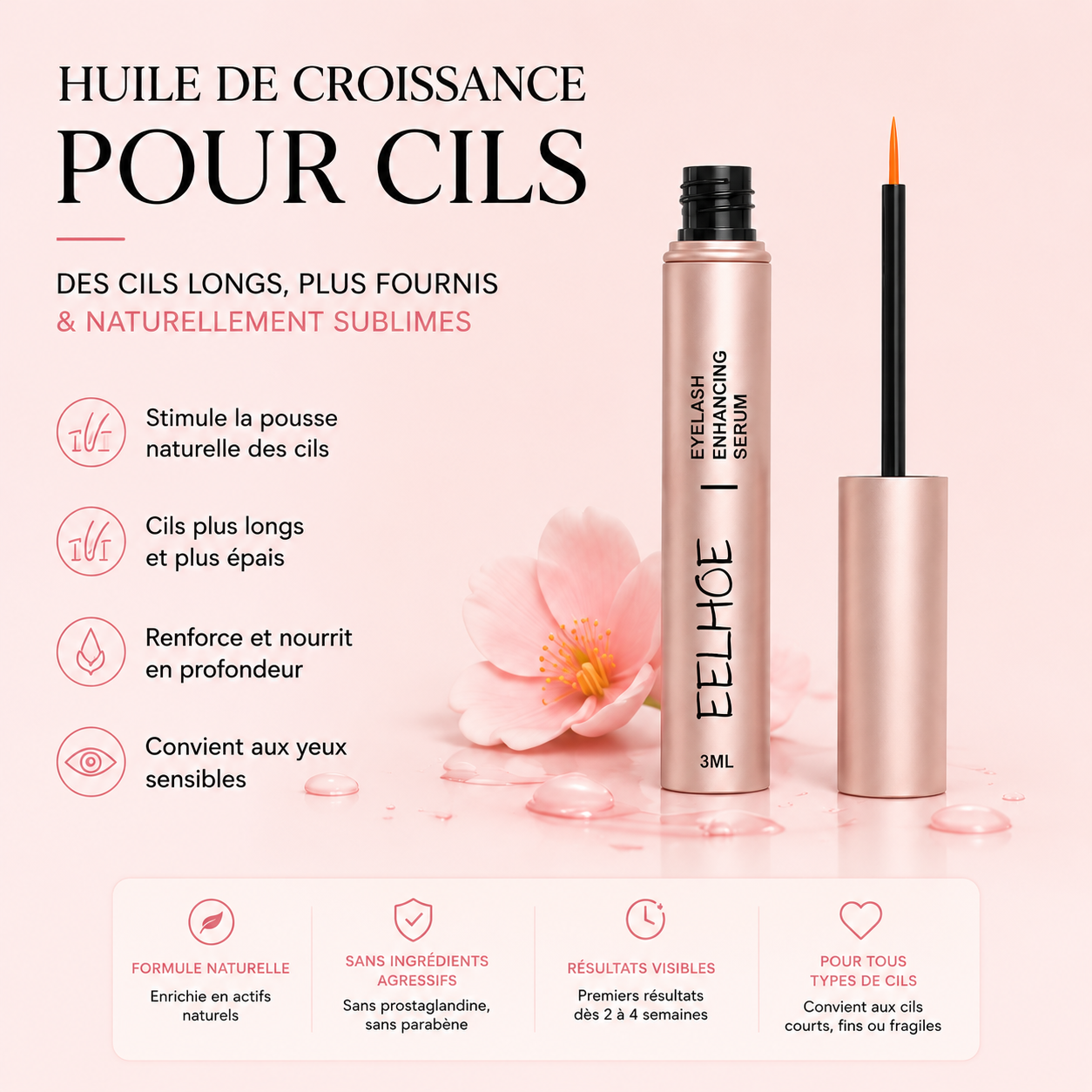 ForLash– Huile de Croissance Intense pour Cils